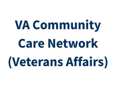 veterans affairs community care network insurance accepted logo